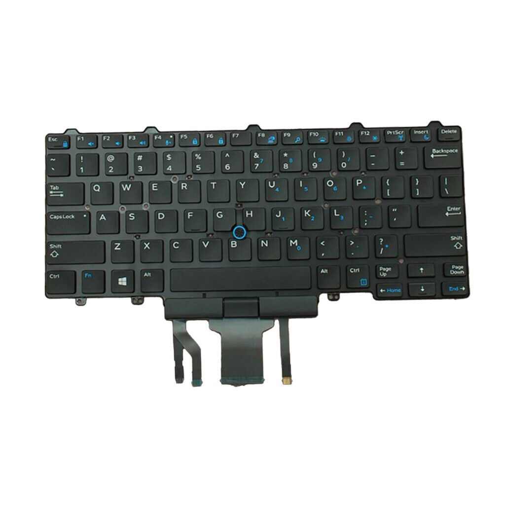 For Dell Latitude 3340 Standard US English Backlight Keyboard Pointing
