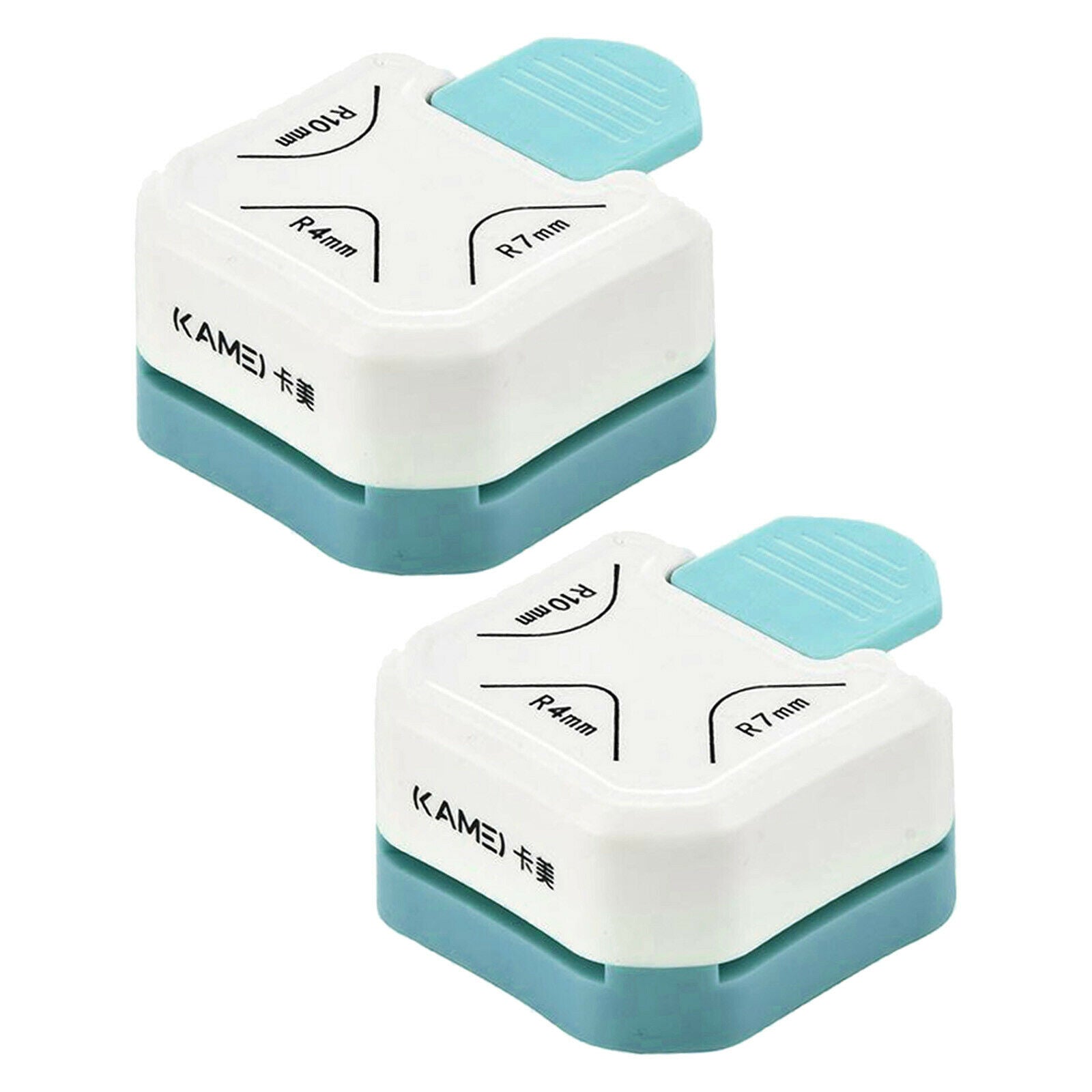 2Pcs Paper Corner Punch Rounder DIY Projects Card Making Border R4/R7/R10