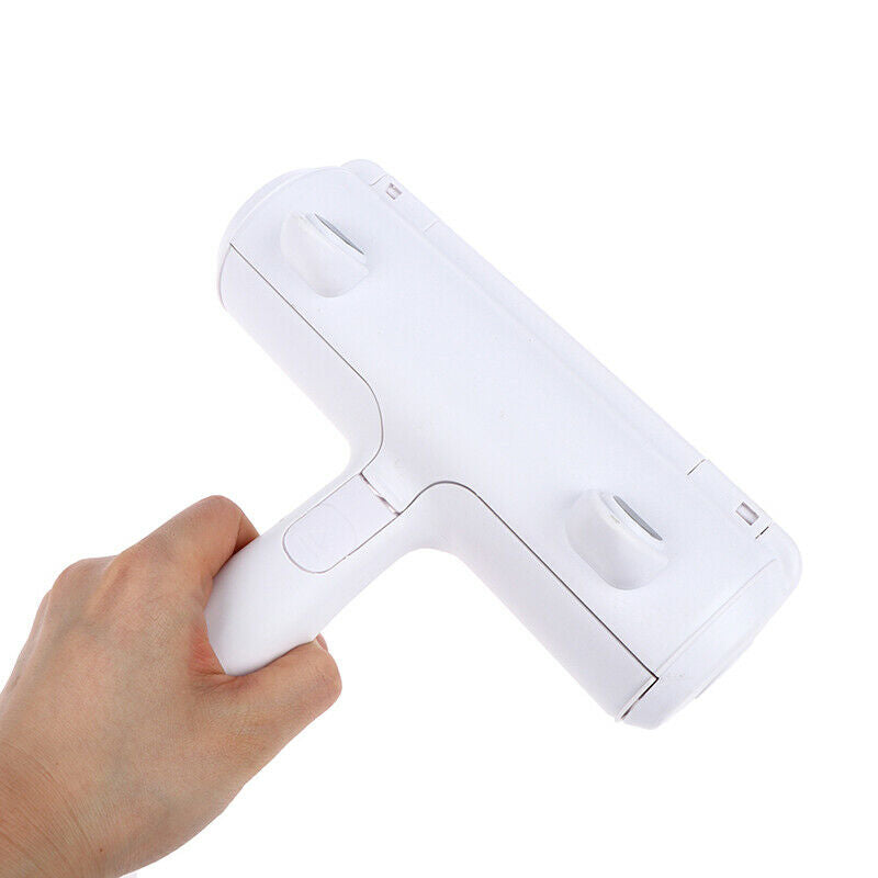 2-Way Remove Pet Hair Roller Dog Hair  Cat Lint Sticking Roller  Cleaner BruFCA