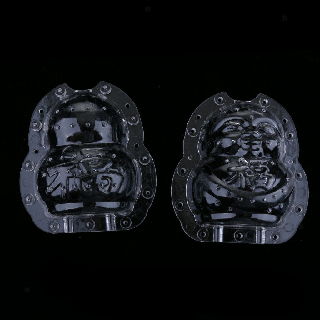 4PCS Buddha And Fuwa Mold For Fruit Vegetable