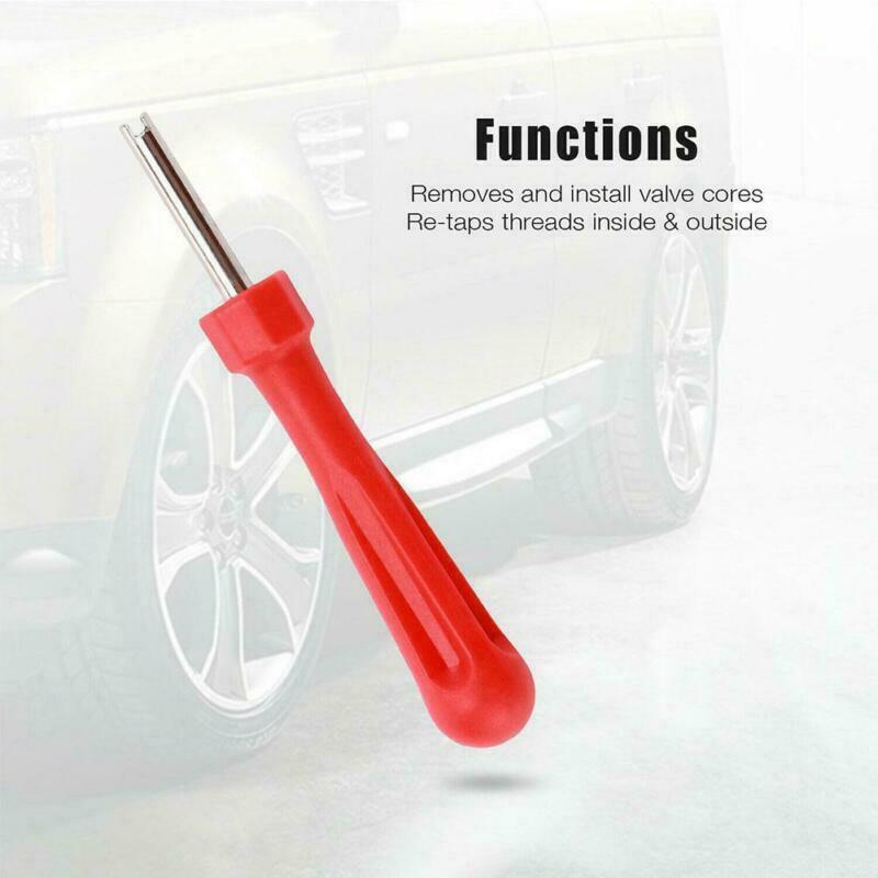 Tire Valve Stem installation HD Chrome Tool Puller Car Plug Core Remover Repair!