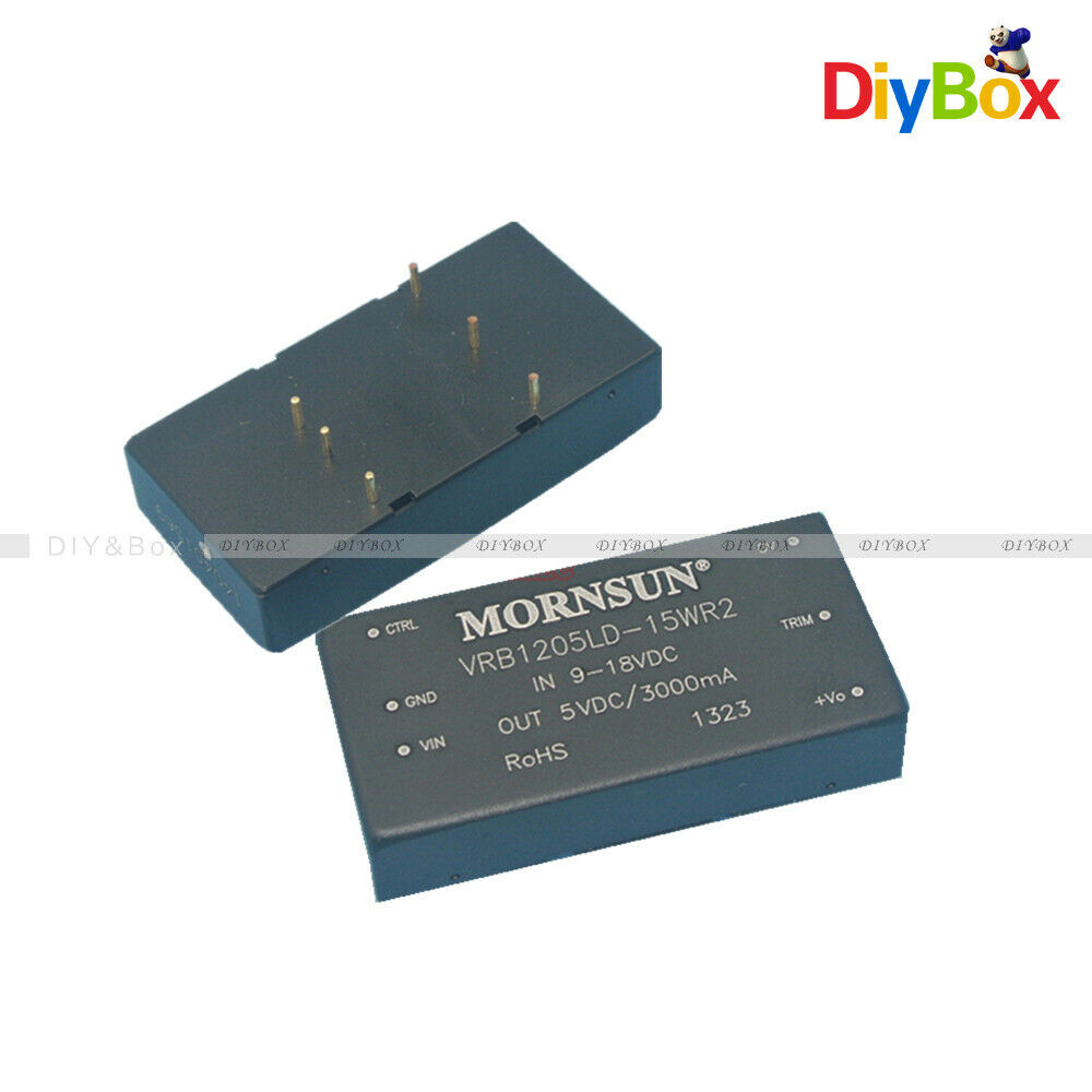 5V Single output  VRB1205LD 15W VRB1205 DC-DC Converter isolated Mornsun DIP