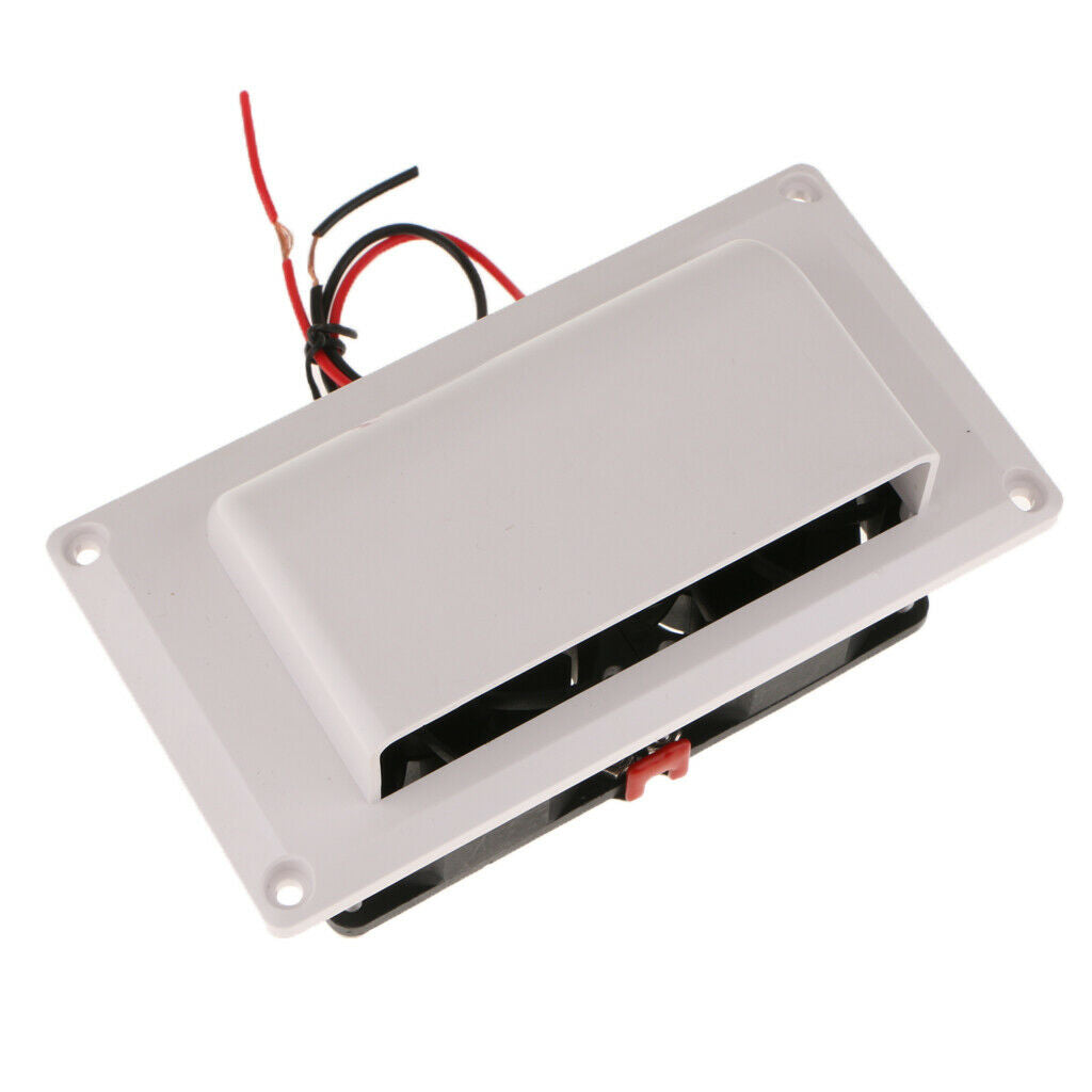 12 Volt Caravan Interior Side Air Vent Ventilation Exhaust Fan Boat Yacht