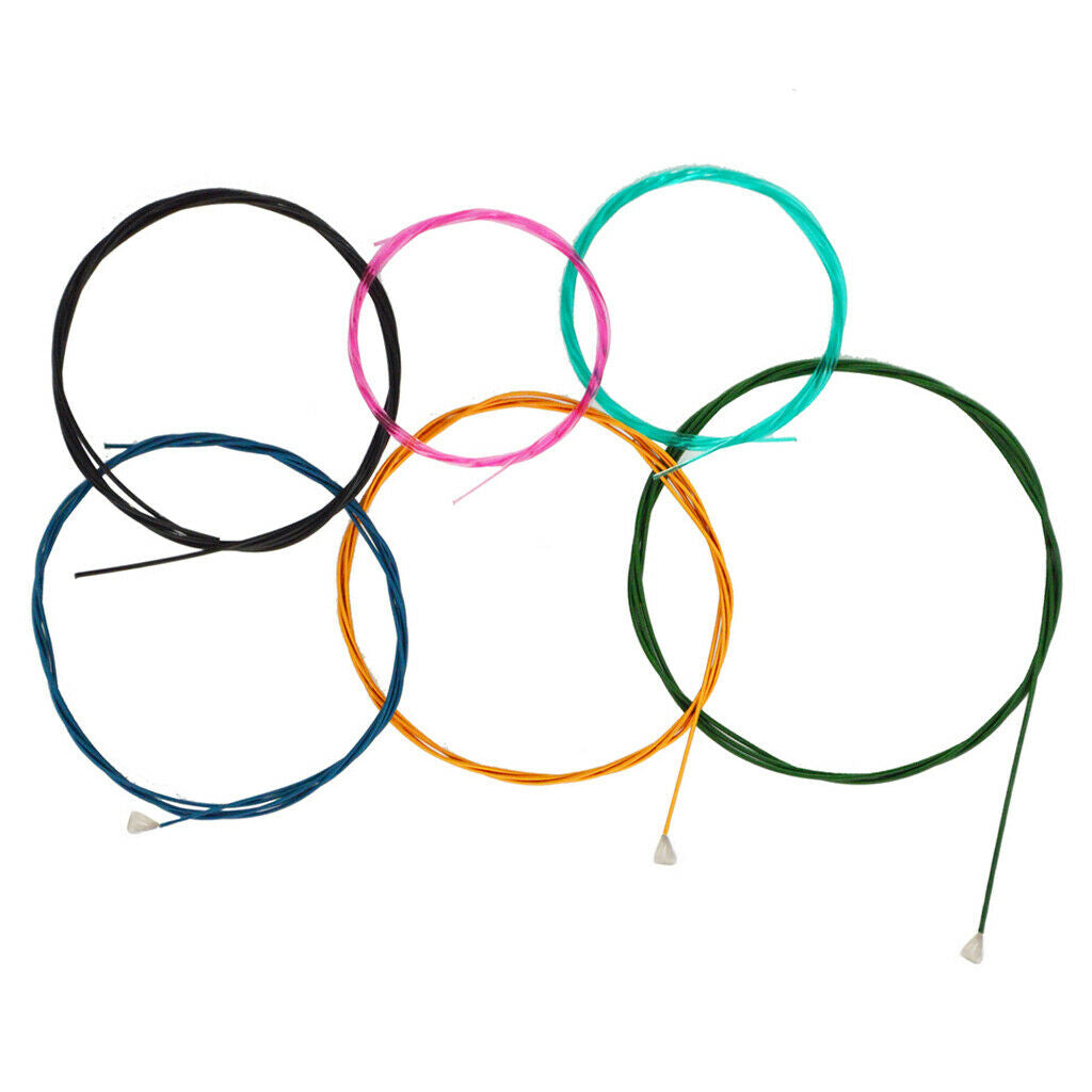 6pcs Guitar Replacement Strings For Classical Guitar Musical Instrument Part