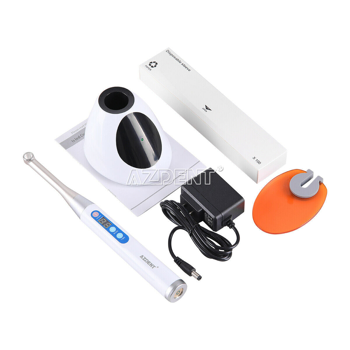 Woodpecker DTE Style iLED LED Curing Light Lamp 1 Second Cure White AZDENT