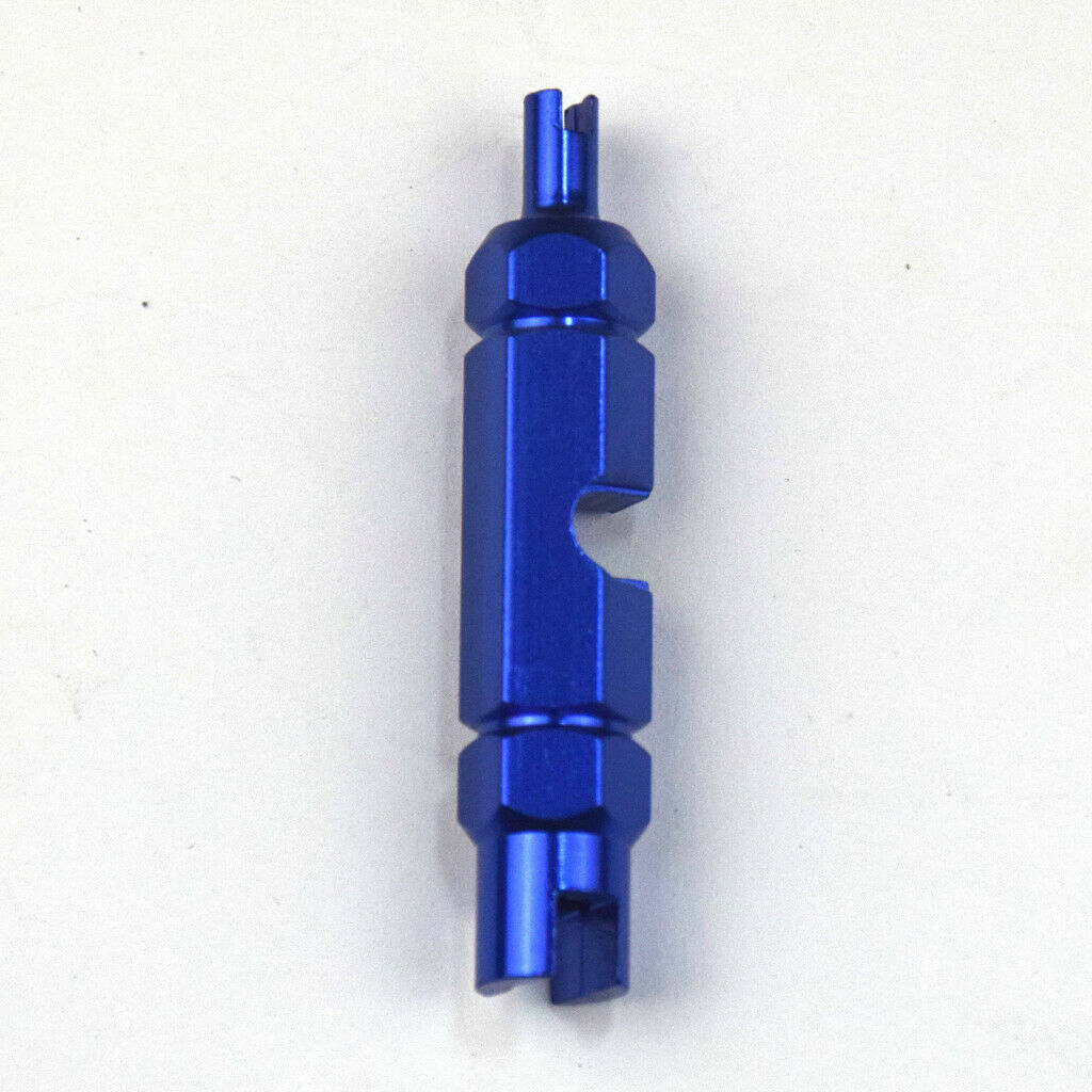 New Aluminum Alloy Valve Core Wrench Road Bike Accessories Universal Blue