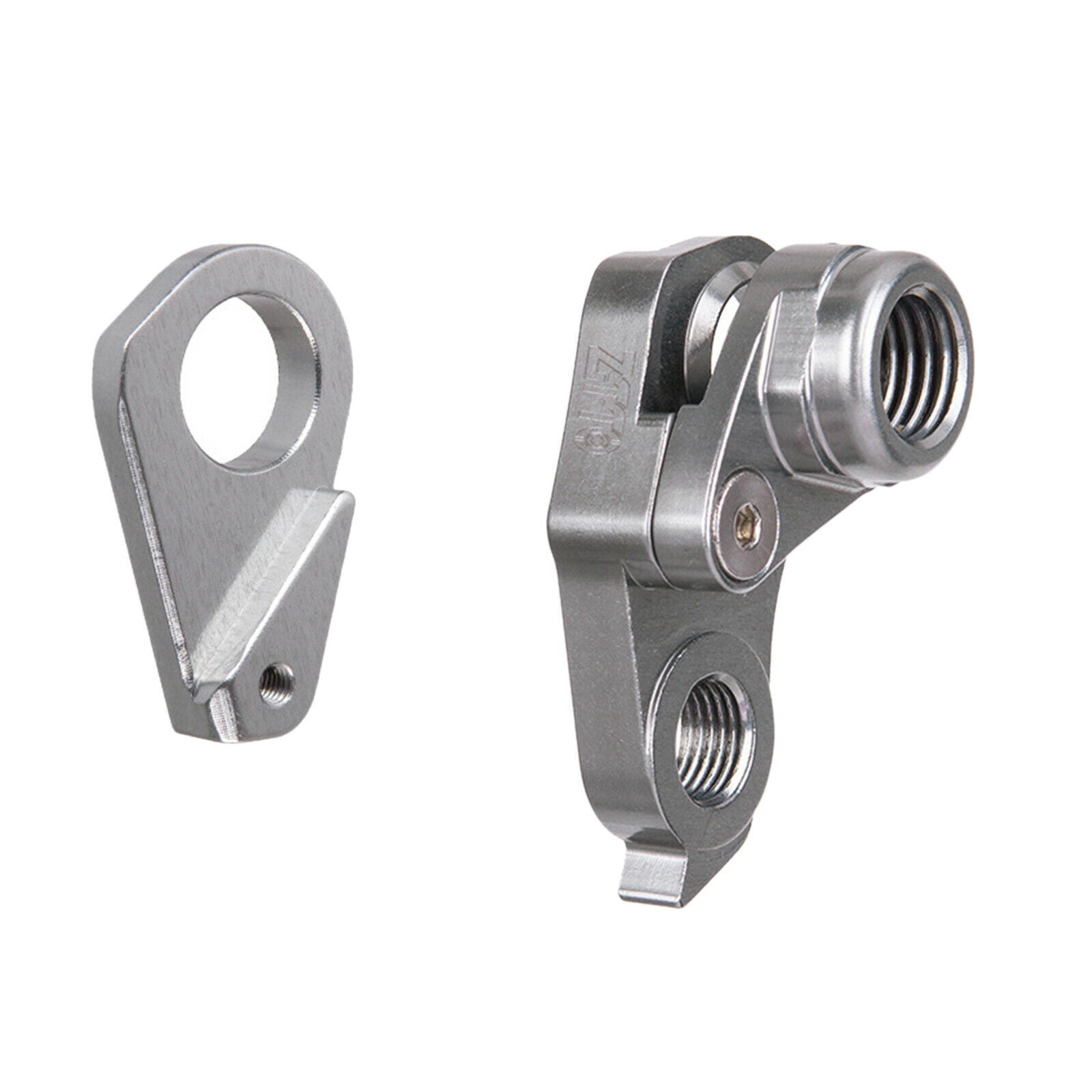 Durable thru-axle bicycle derailleur hanger extender tail hook MTB