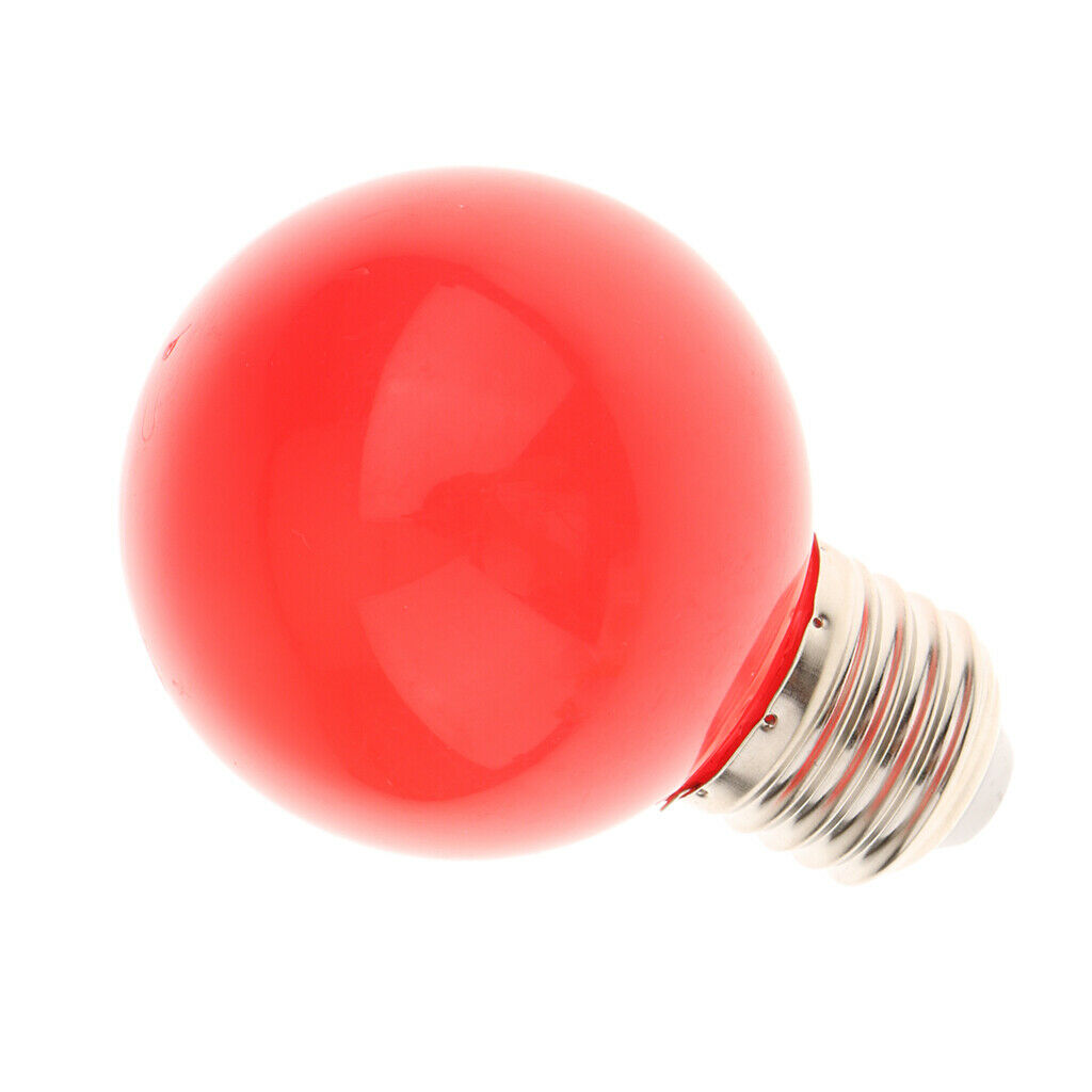 5W LED Light Bulb E27 Screw Base Party Holiday Home Decor Bulb 110-240V Red