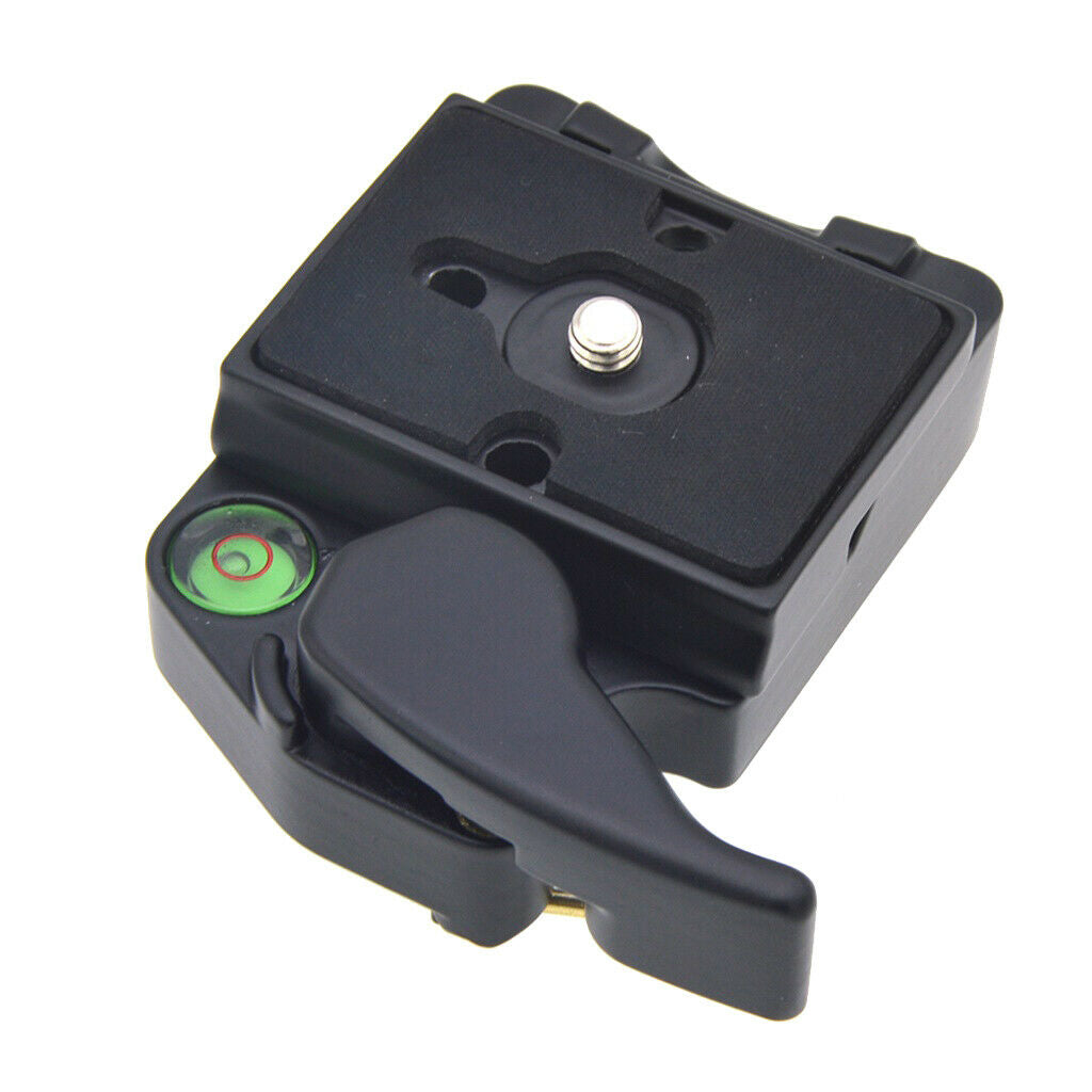 2x Manfrotto 323 RC2 Rapid Connect Adapter with 200Pl-14 323 Quick Release Plate
