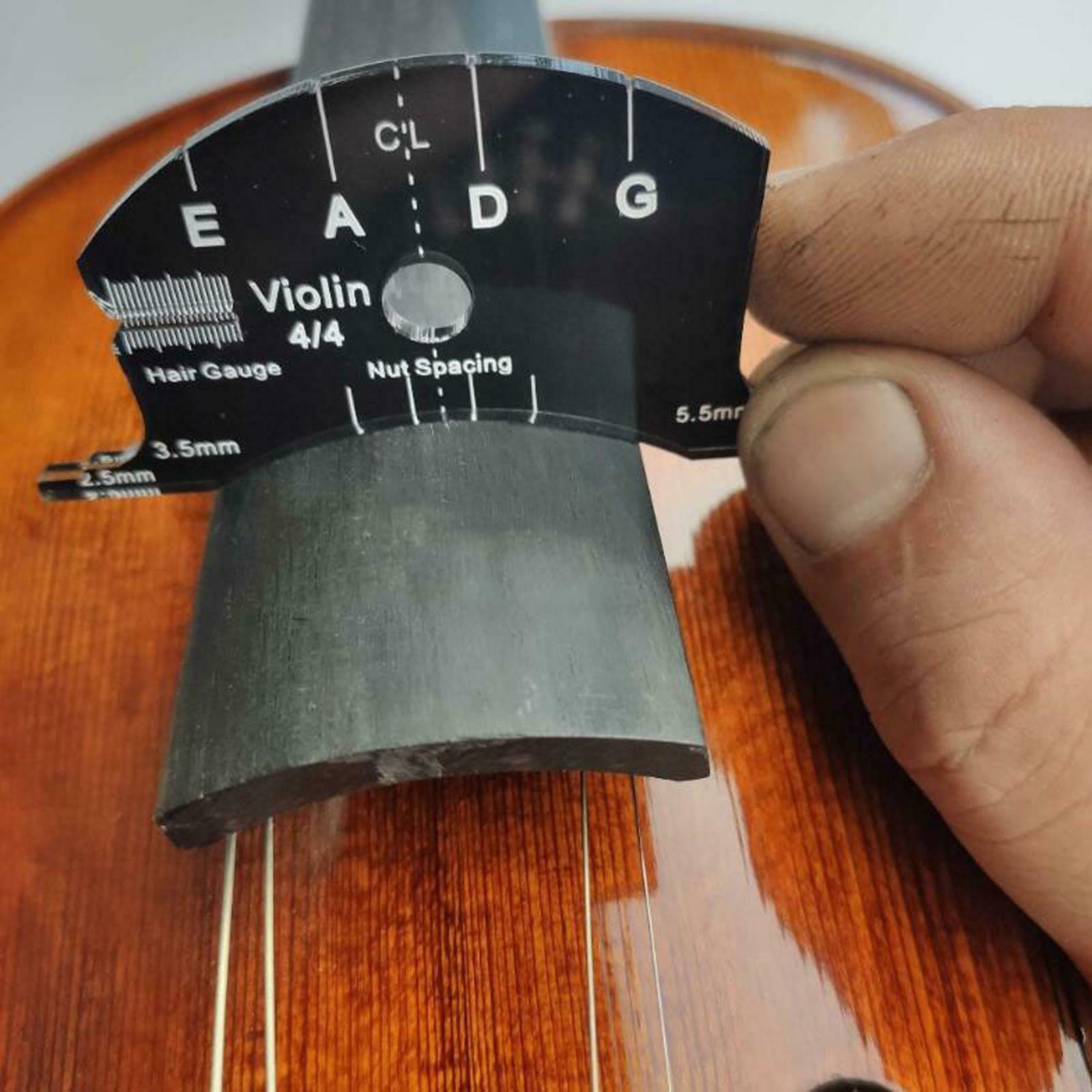 Cello Bridge Fingerboard Mold Template Repair Tool for Cello and Double Bass