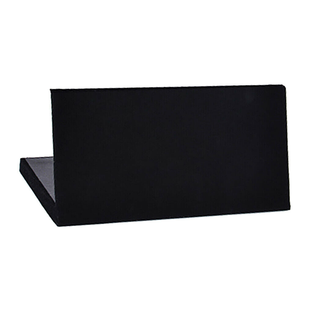 Black Velvet Necklace Holder Pendant Display Jewelry Shelf Show 12 Hooks