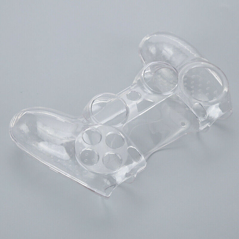 Transparent Hard PC Protector Clear Cover Skin Case for PS4 Controller Vx.l8