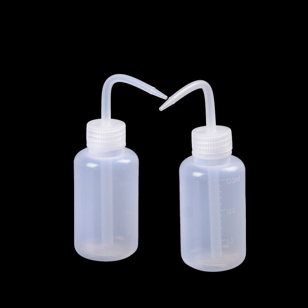 2pcs 150ml Transparent Tattoo Green Soap Wash Clean Squeeze Diffuser Bottle BR