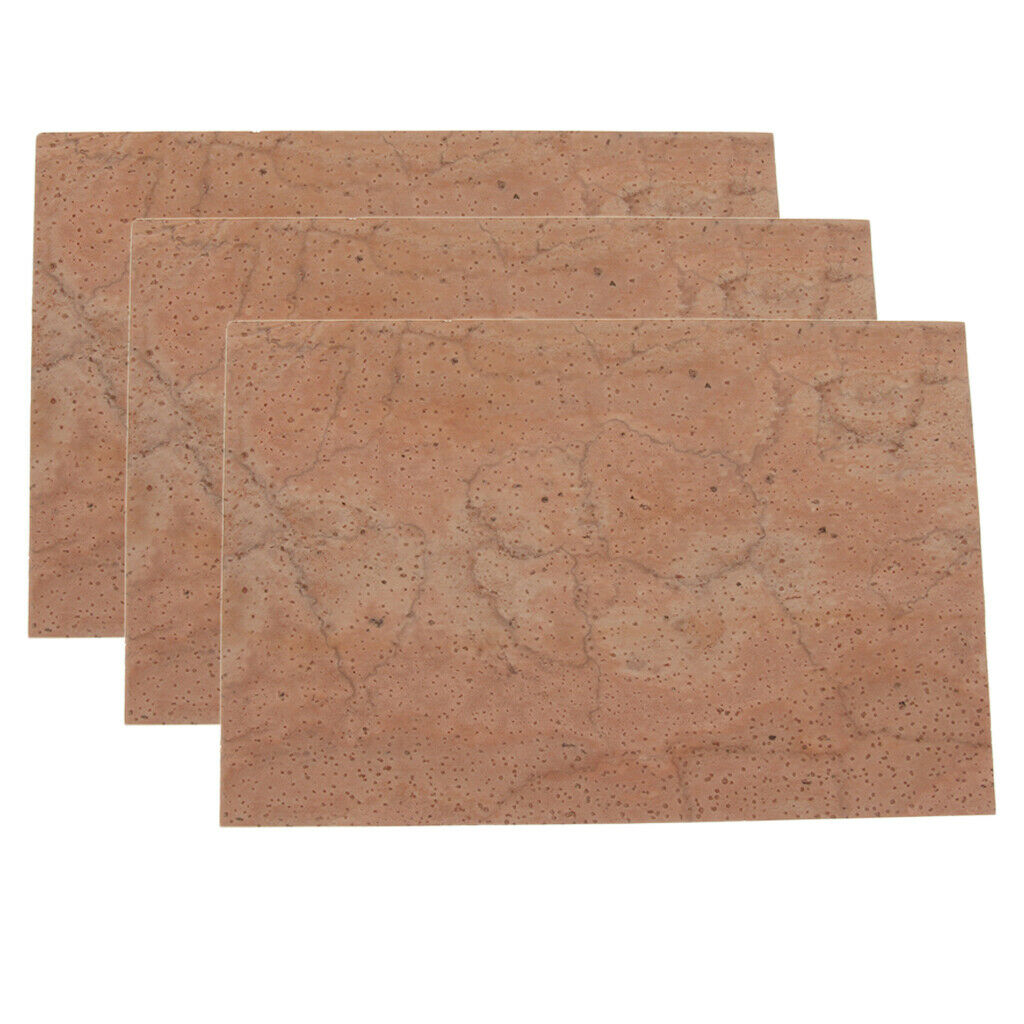 Pack of 3 Wooden 1.6mm Sheet for Soprano Saxophone Woodwind Accessories