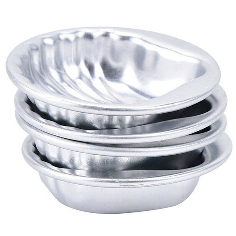 5X Crafting Aluminum Alloy Handmade Bath Bomb Mold Cake Fizzy Sea Shell S.l8