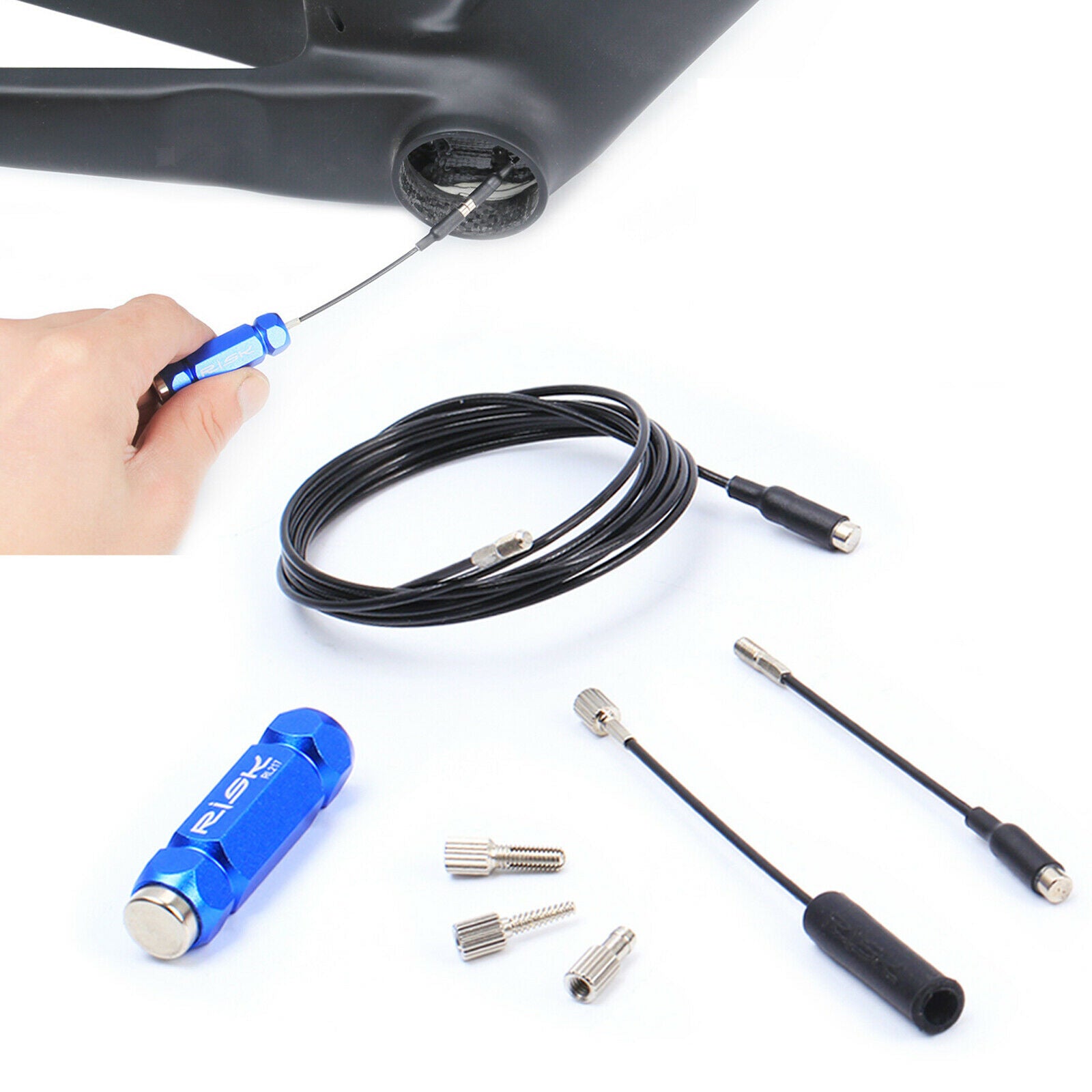 Road Bike Internal Cable Routing Tool Frame Shift Shifter Inner Cable Guide