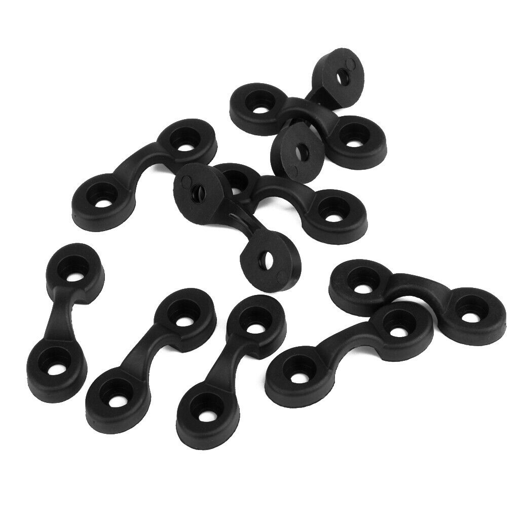 10x Black Eye Deck Loop Pad + 4pcs Kayak