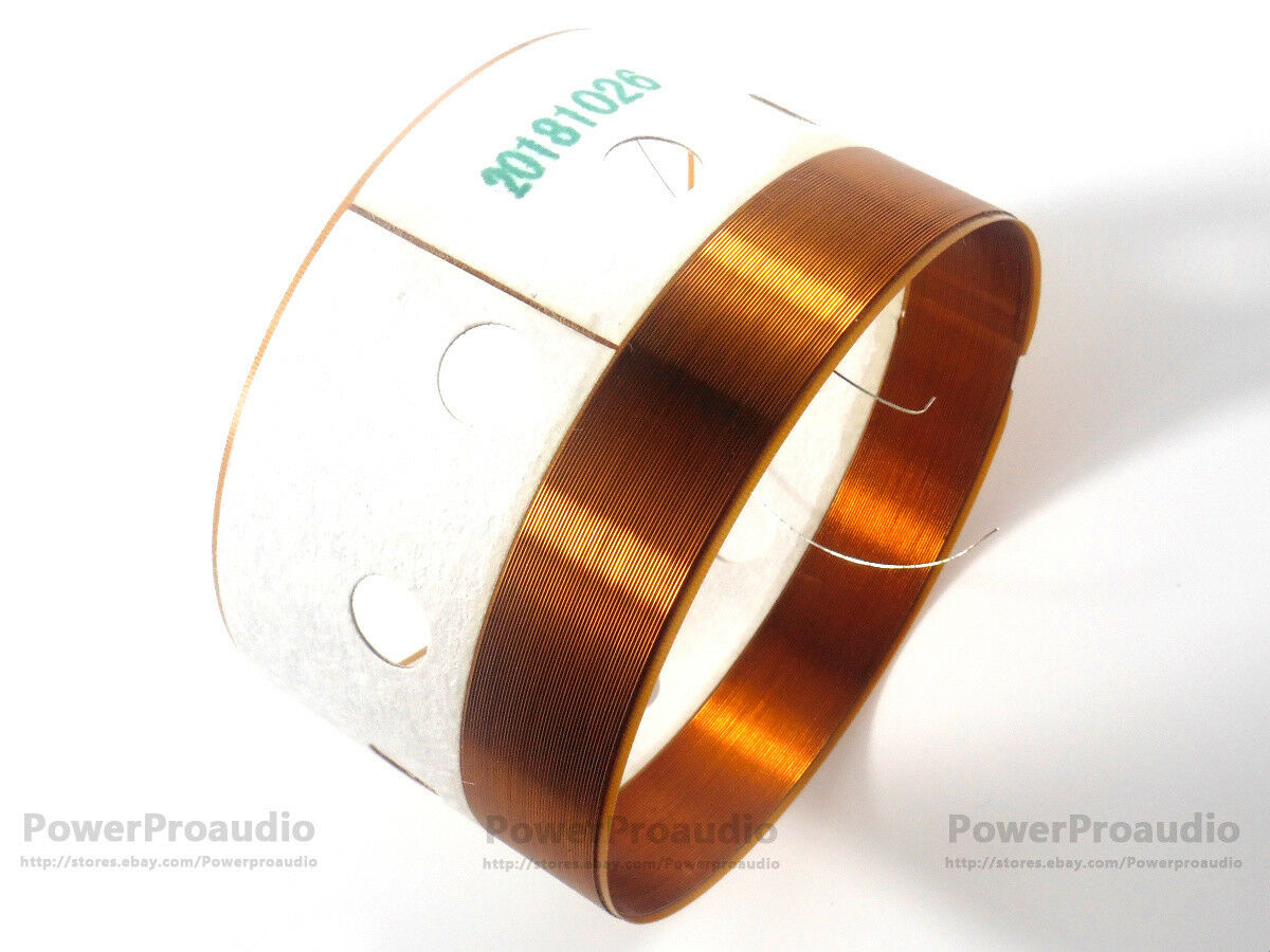 2X hiqh Quality Replacement Voice coil For RCF LF18N401 8Ohm  Tweeter Speaker