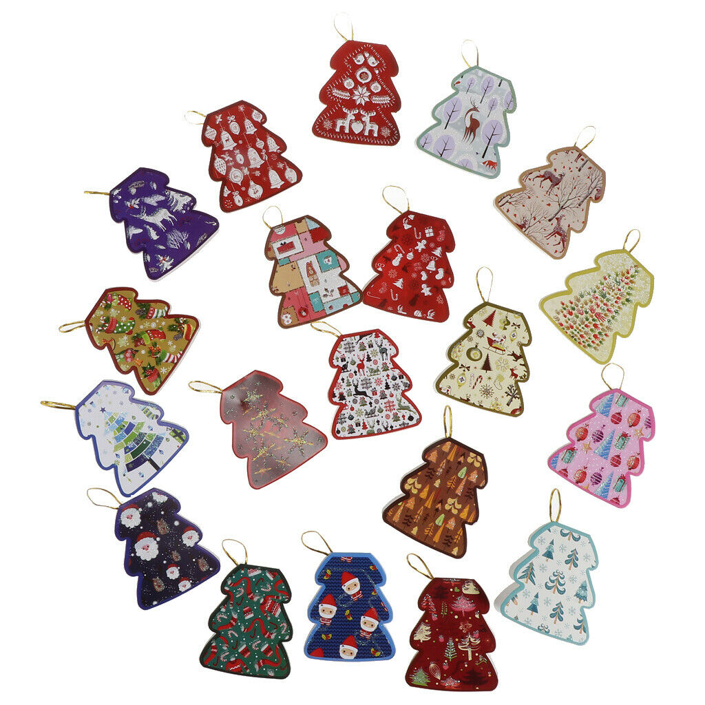 160pcs Christmas Tree Paper Wishes Cards Gift Cards Christmas Hanging Decor