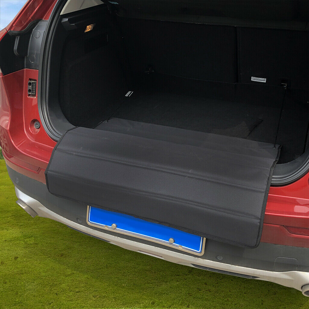 Oxford Car Bumper Guard WearableTrunk Bumper Protector Mat 31.49x25.19inch