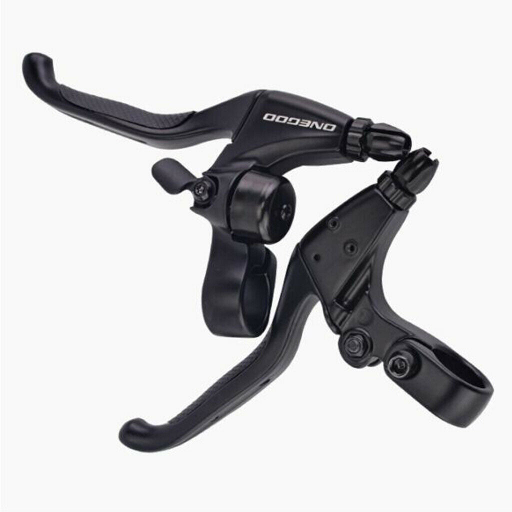 1Pair Brake Levers Set Bicycle Left Right Hand Brake Parts Diameter 22mm