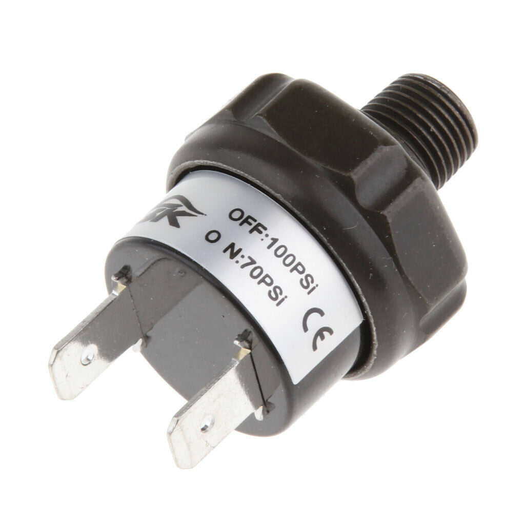 90-120 PSI & 70-100 PSI Heavy Duty Air Pressure Control Switch Valve for 12V Air