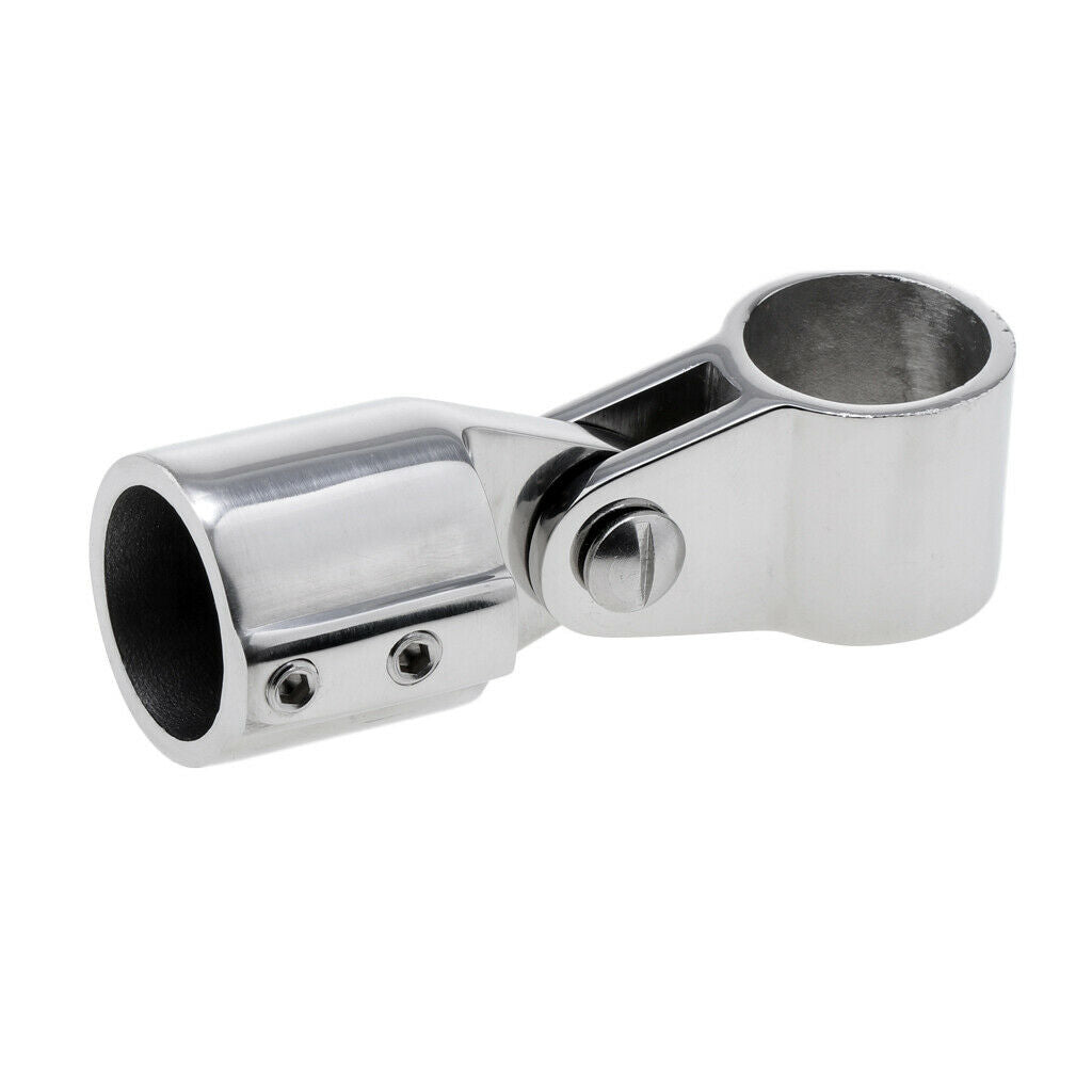 Steel 25mm Bimini Eye Outer End Cover Hinge