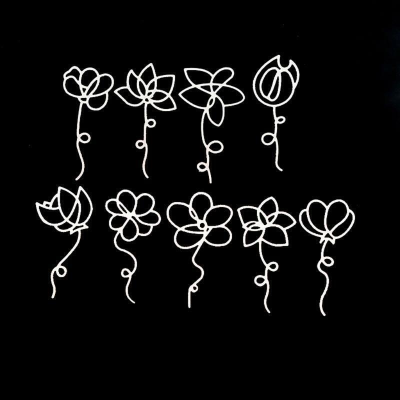 Flowers Metal Cutting Dies Stencil Scrapbooking DIY Album Stamp Paper Embossing