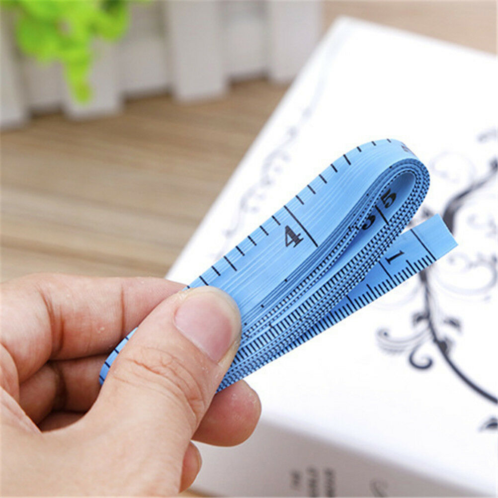 6Pcs 60" 150cm Body Measuring Ruler Sewing Cloth Tailor Tape Soft Measure .l8