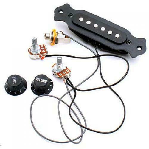 Acoustic Folk Single Noiseless Magnetic Pickup Preamp Harness Accessory