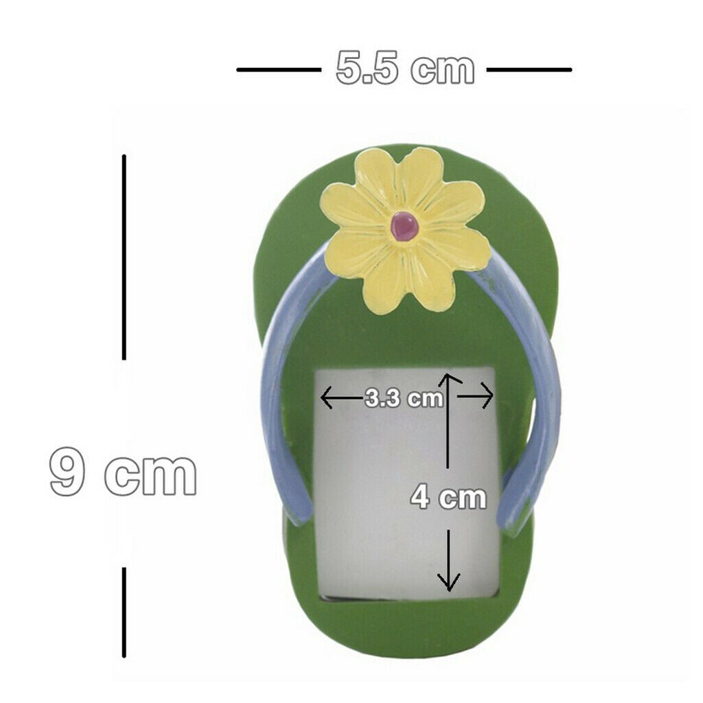 Slipper Photo Frame Name Place Number Card Holder in Wedding Party