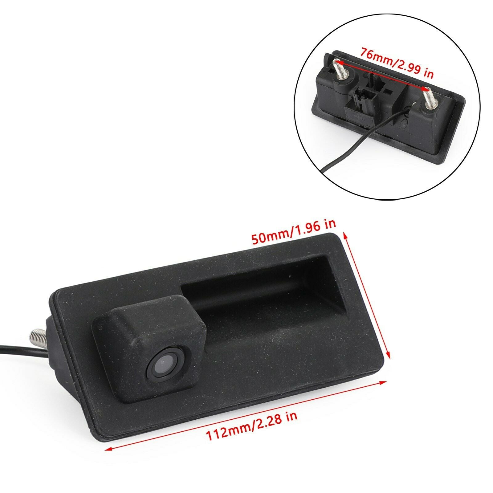Car Trunk Handle CCD Wireless Backup Camera Fit for A4L A6L A3 S5 S3 Q3 Q5 Q7 CN