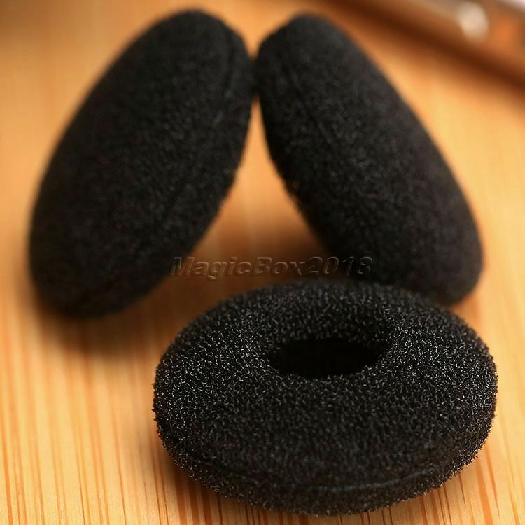 30pcs Replacement Headphone Earpads Headset Foam Covers Ear Pads Cushion 15mm