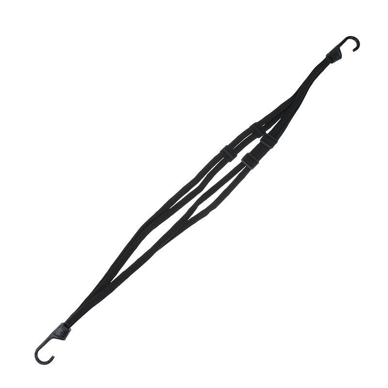 2 Hooks Motorcycle Helmet Straps Luggage Retractable Elastic Rope Fixed S.l8