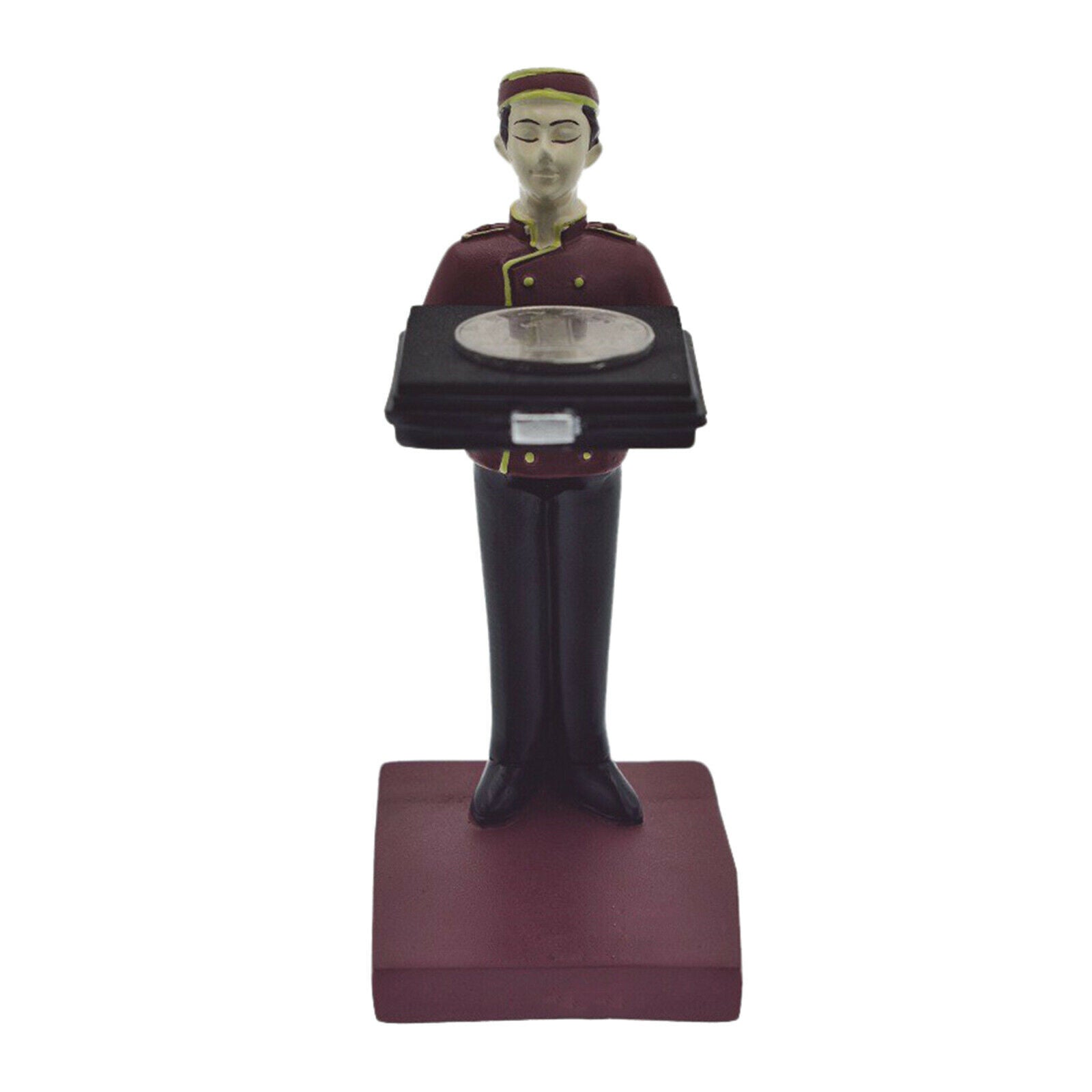 Watch Display Stand Waiter Shaped Organizer Showcase Glasses for Desk Home