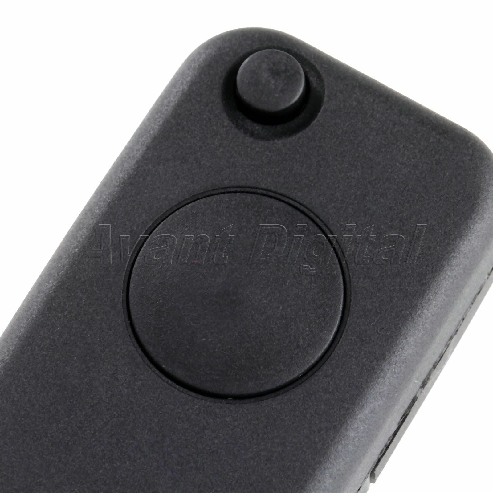 1BTN Flip Folding Car Entry Remote Fob Cover Replacement Key Shell Case for Benz