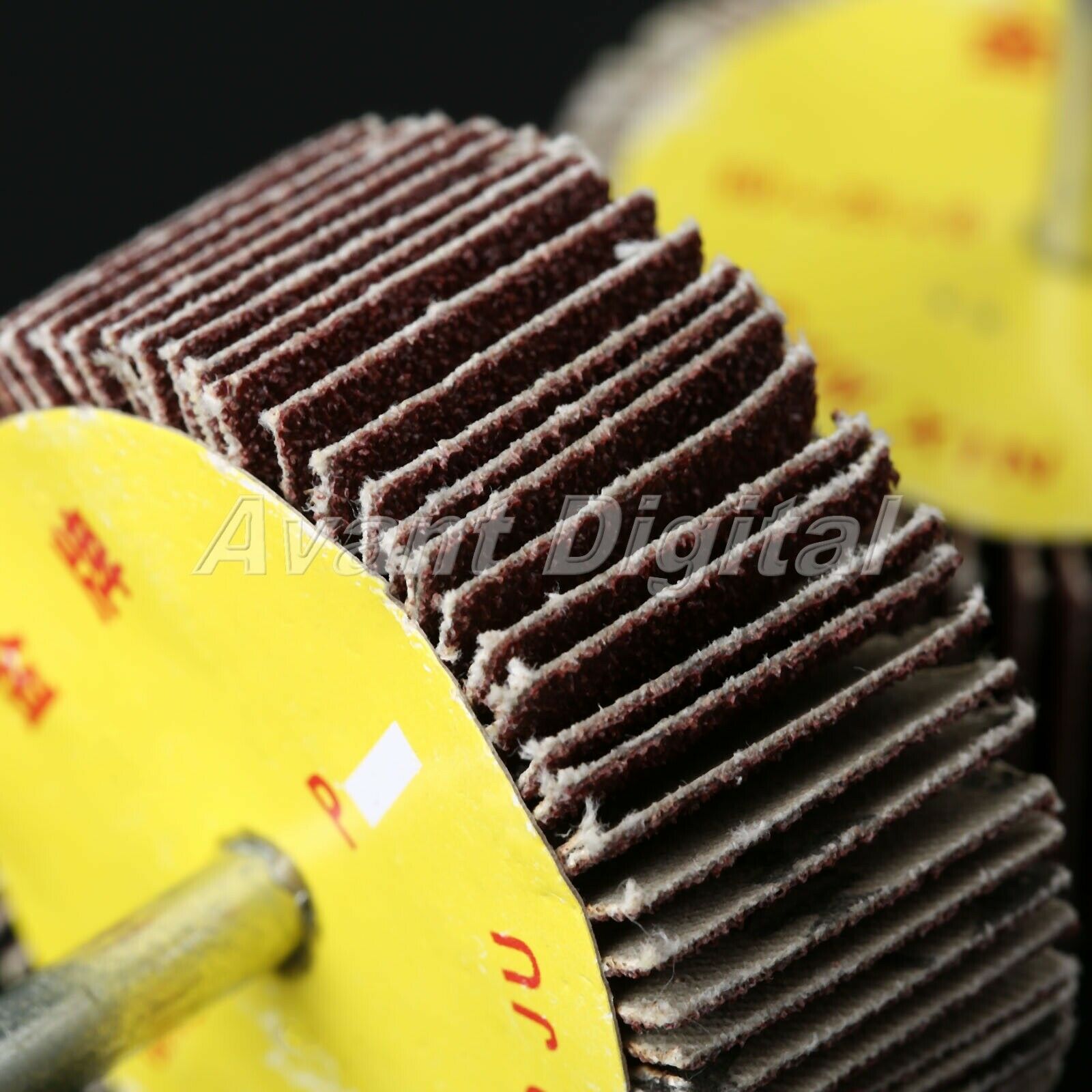60mm Aluminum Oxide Flap Wheel Grinding Sandpaper Grinder Polishing Tool 80 Grit