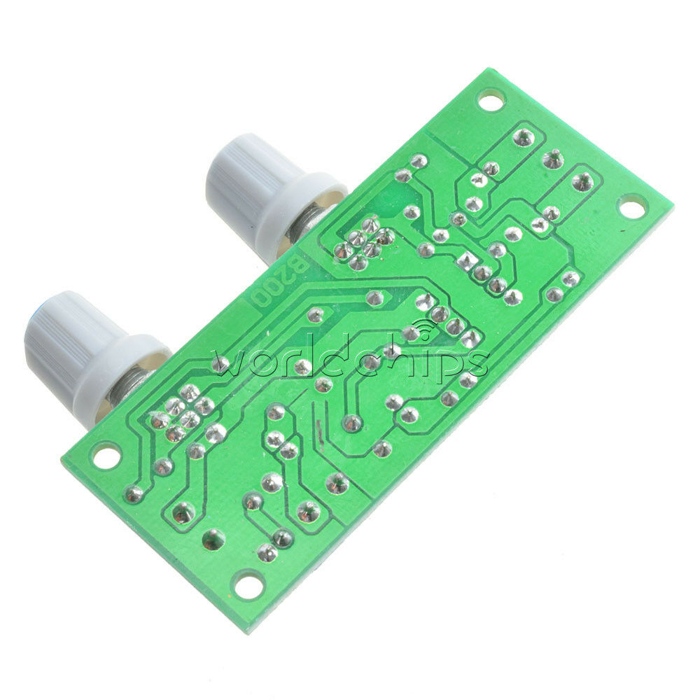 DC 12V-24V Low-pass Filter NE5532 Subwoofer Process Pre-Amplifier Preamp Board