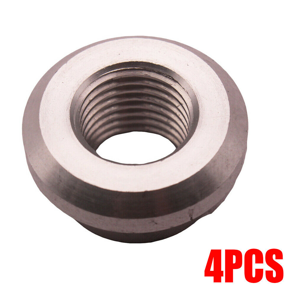 4Pcs 3/8" NPT Female Weld On Flange Fitting Bung Aluminum Universal High Quality