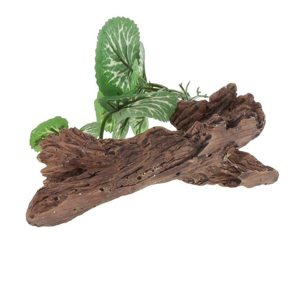 Terrarium Tank Plant Decorative Ornament for Reptiles Amphibians Type 3
