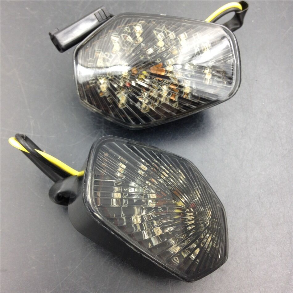 Smoke Led Turn Signal Lights For Suzuki Gsxr 600 01-05/Gsxr 750 00-05