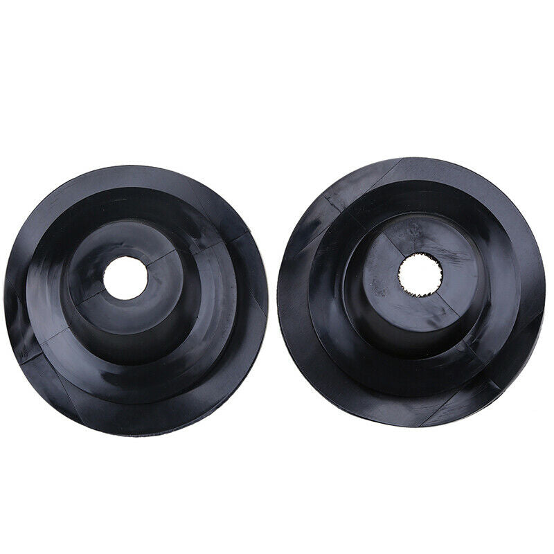 2x Car LED Headlight Halogen Bulb Dust Cover Rubber Seal Cap Universal 51mm