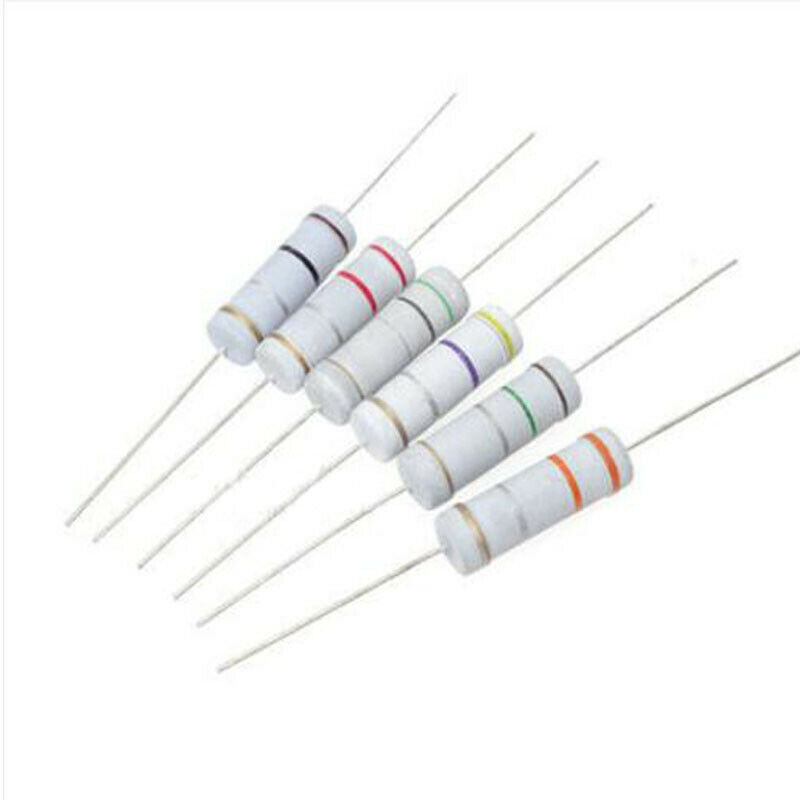 75pc 5% 3W Watt Carbon Film Resistor Resistance 0.1R to 20R Ohm/Ω 15 Assorts Kit