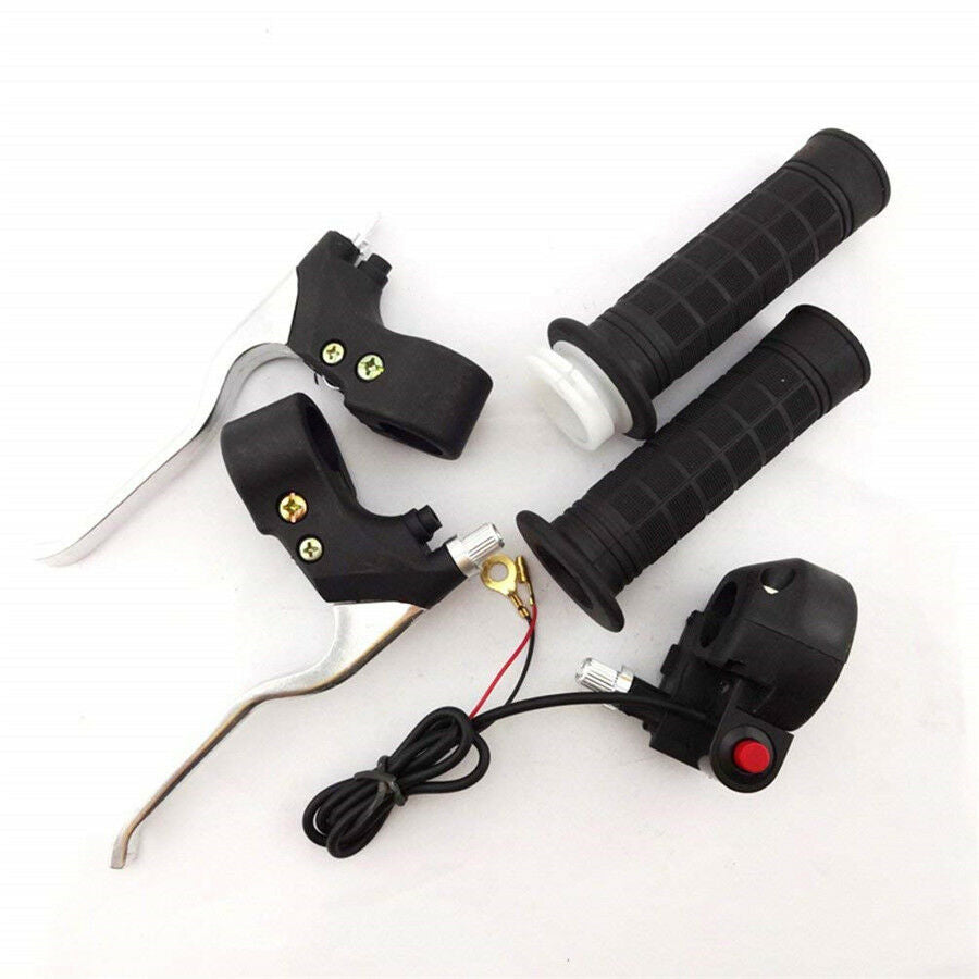 Handle Grips Kill on/off Switch Throttle Brake Levers Kit Mini Pocket Dirt Bike