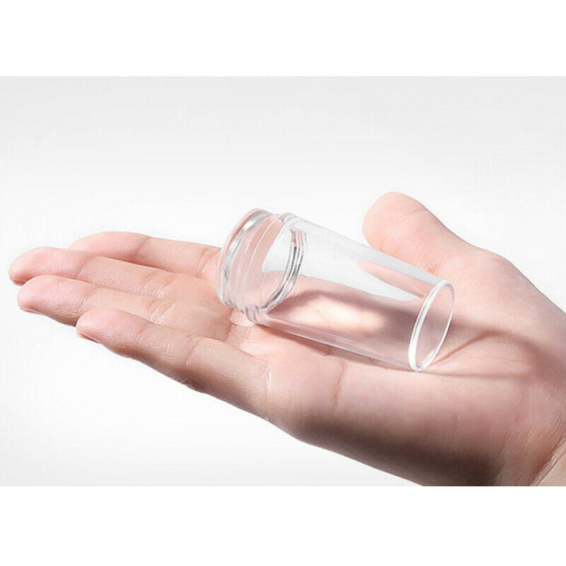 Nails Design Clear Silicone Nail Art Scraper Nails Gel Nail Polish Stamp DbH XC
