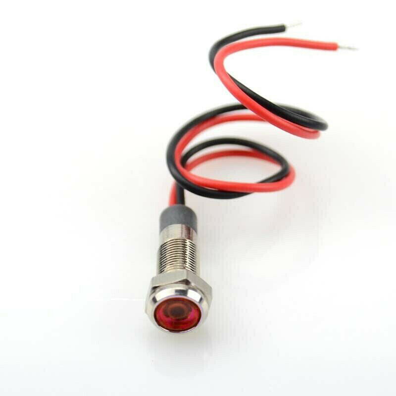 Ultra Small Cafe Racer Motorcycle RED LED Brake & Running Tail Lights