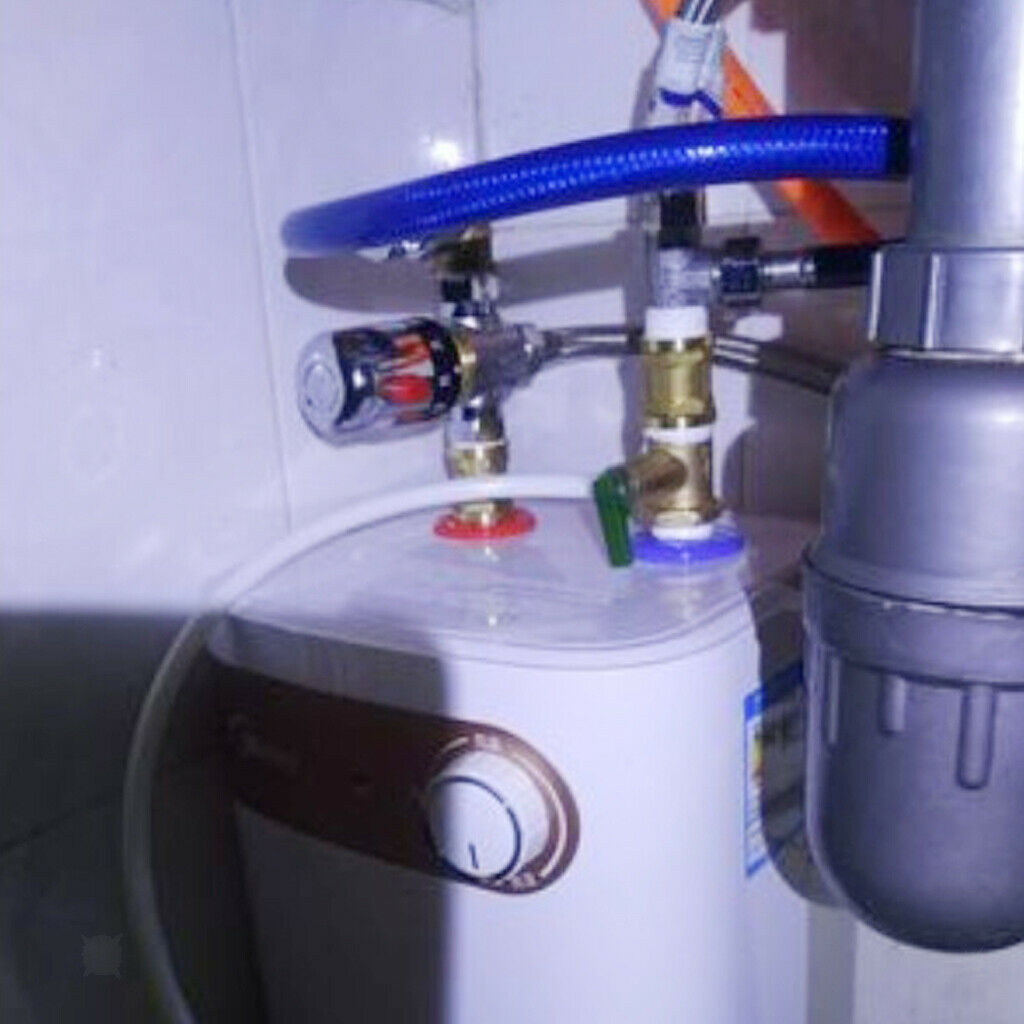3-way Thermostatic Mixing Valve Solar Water Heater Mixer Valve DN20 G3/4
