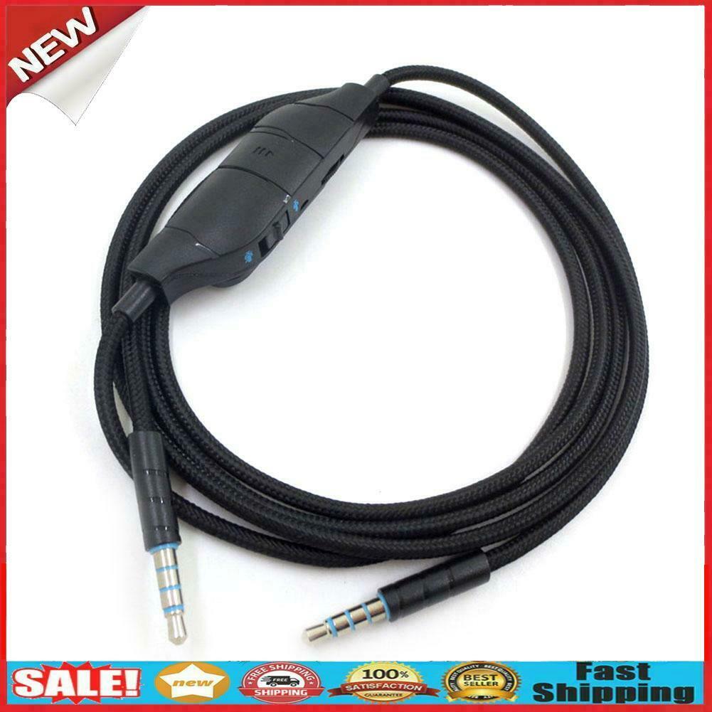 1.5m Headphone Audio Cable Replacement for Logitech G633 G635 G933 G935 @
