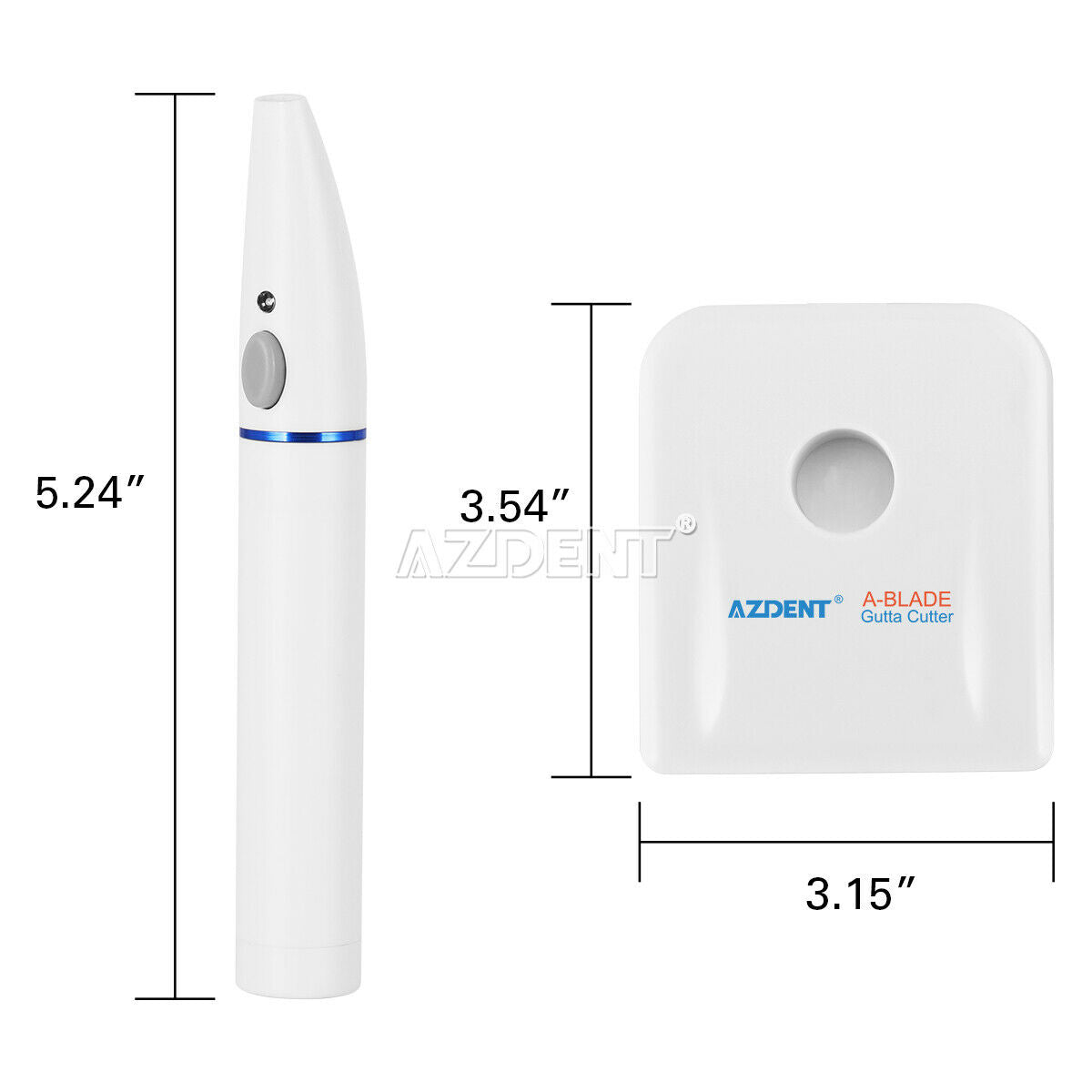 5 X Dental Endo Tooth gum Gutta Percha Cutter Cordless Blade A-BLADE Ⅱ 4 Tips