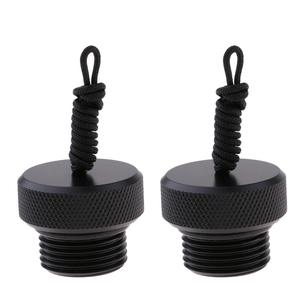2pcs Scuba Diving DIN Regulator Tank Valve Cover Thread Dust with Thread